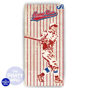 Béisbol - Funda para mampara de punta redonda o rectangular Mampara de punta redonda