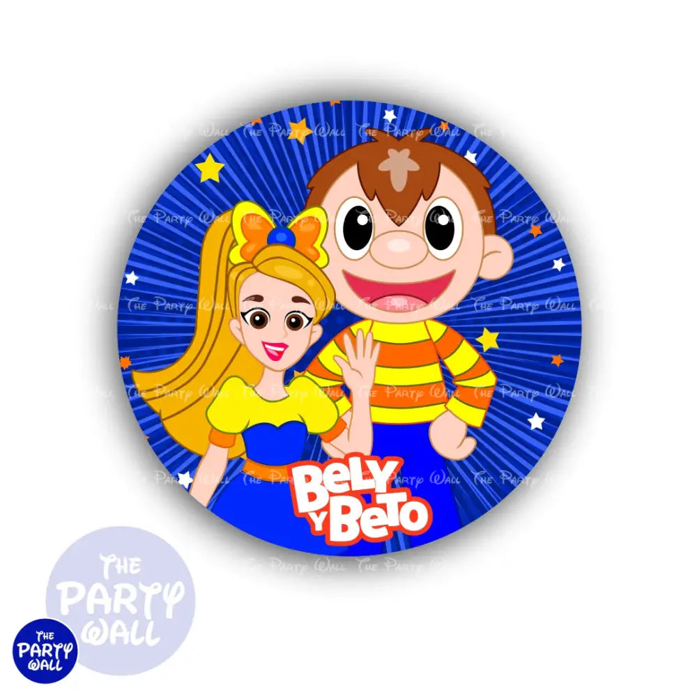 Bely y Beto - Funda para mampara circular Circular