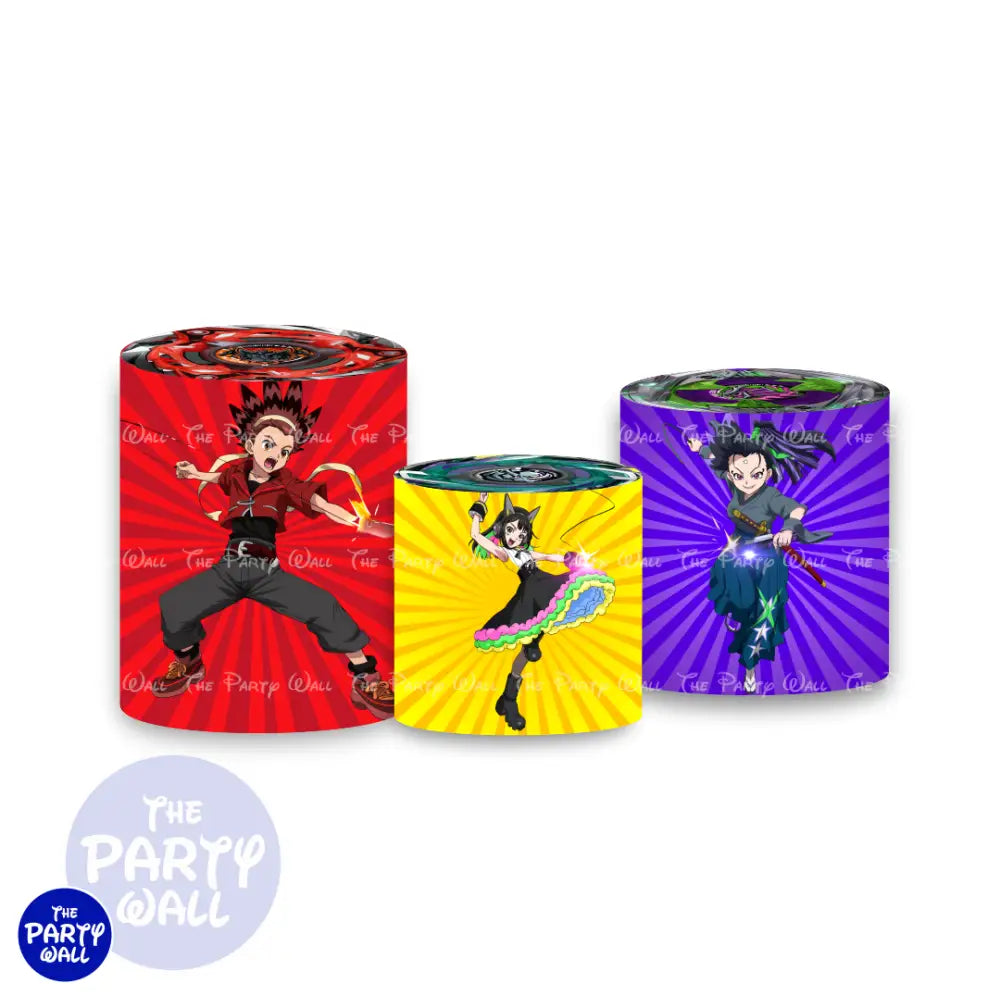 Beyblade X - Fundas para cilindros - Cilindros
