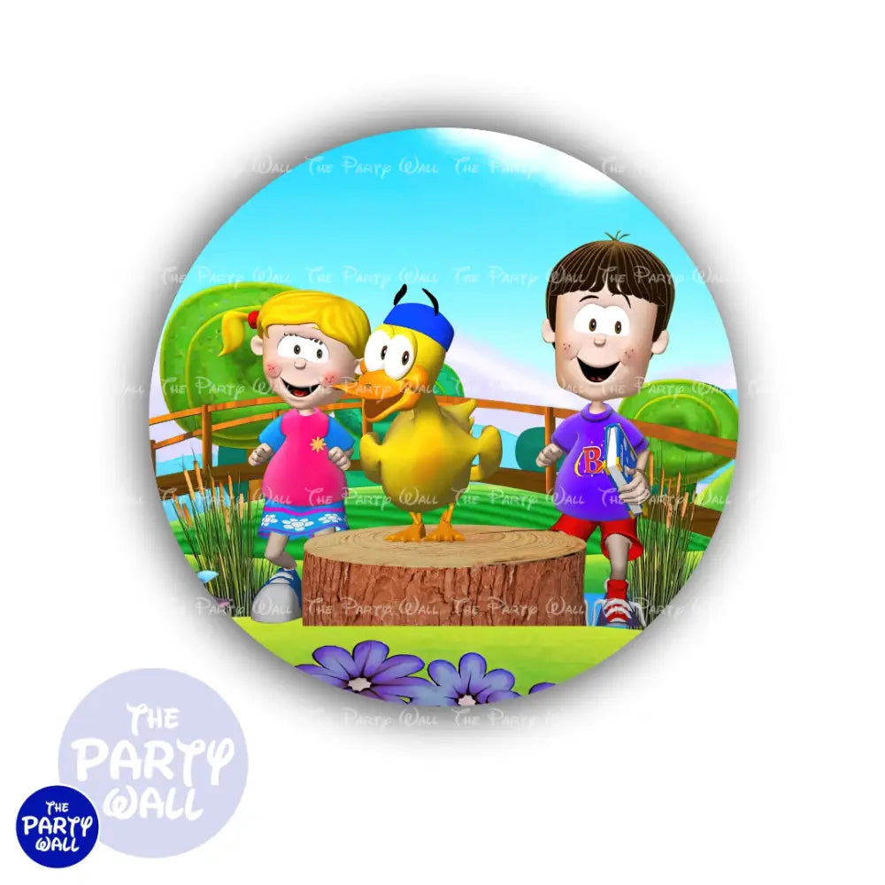 Biper y sus Amigos - Funda para mampara circular Circular