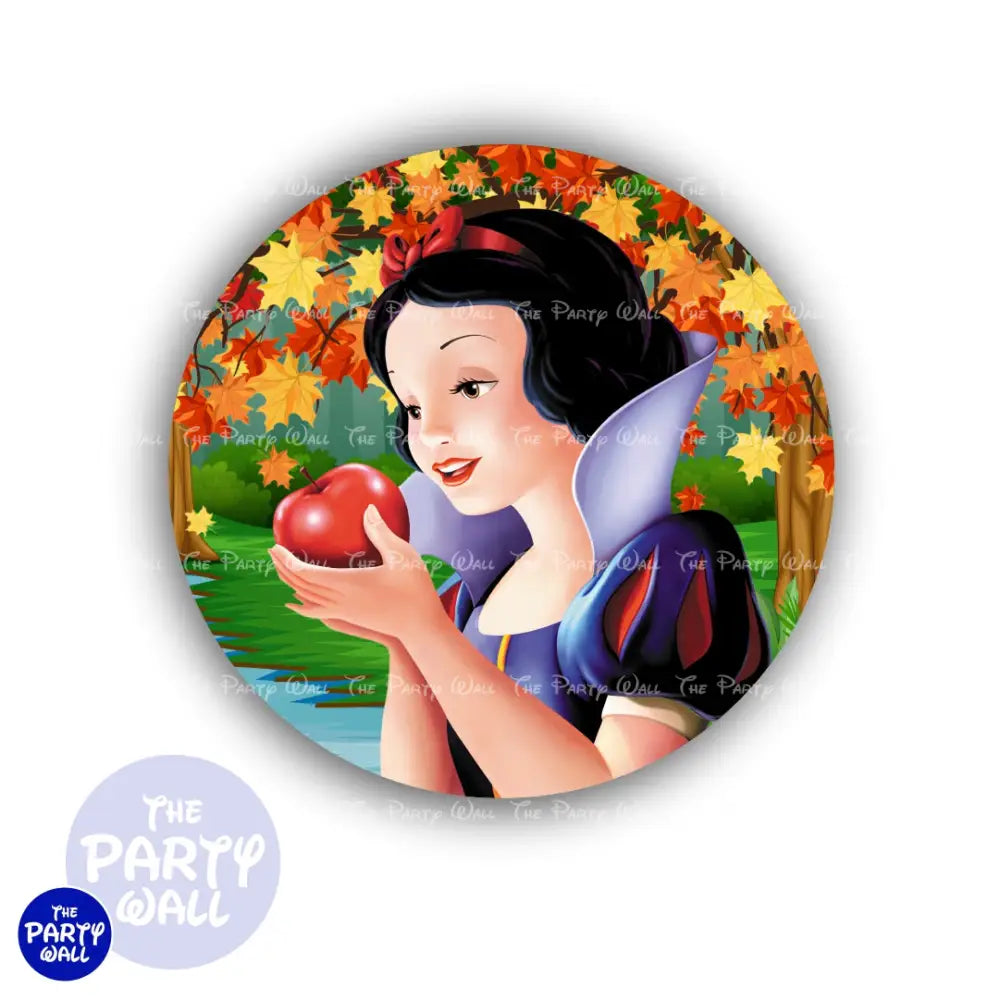 Blanca Nieves - Funda para mampara circular Circular