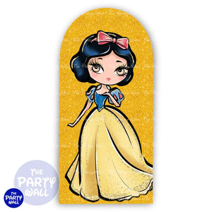 Blanca Nieves - Funda para mampara de punta redonda o rectangular Mampara de punta redonda