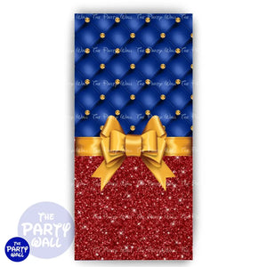 Blanca Nieves - Funda para mampara de punta redonda o rectangular Mampara de punta redonda