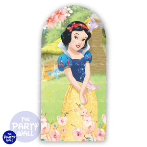 Blanca Nieves - Funda para mampara de punta redonda o rectangular Mampara de punta redonda