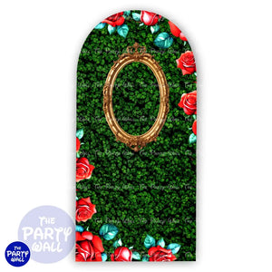 Blanca Nieves - Funda para mampara de punta redonda o rectangular Mampara de punta redonda