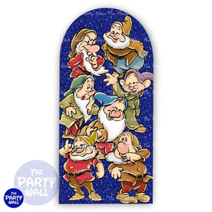 Blanca Nieves - Funda para mampara de punta redonda o rectangular Mampara de punta redonda