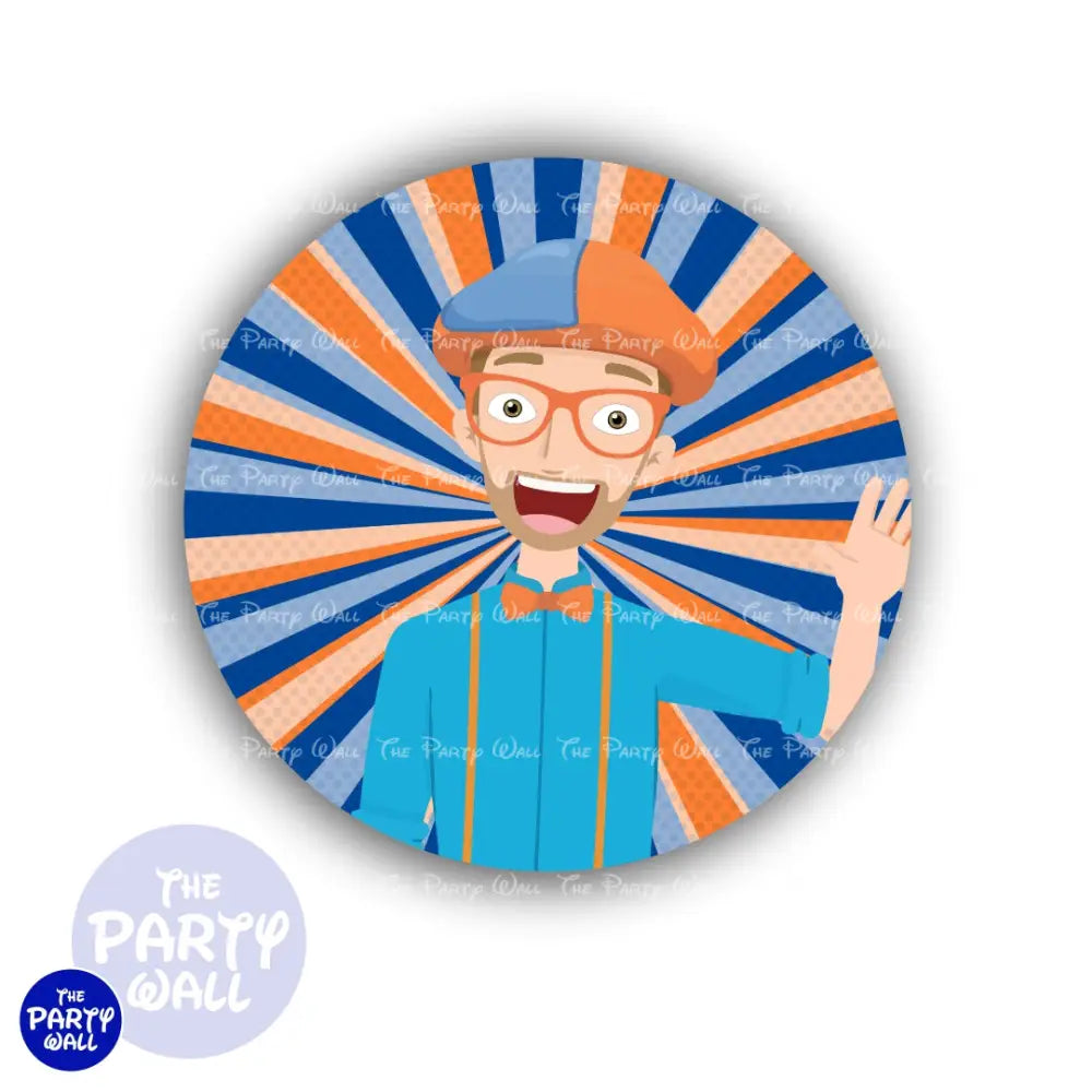 Blippi - Funda para mampara circular Circular