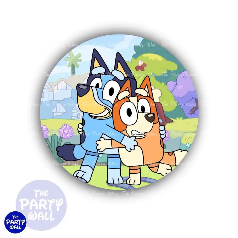 Bluey - Funda para mampara circular Circular