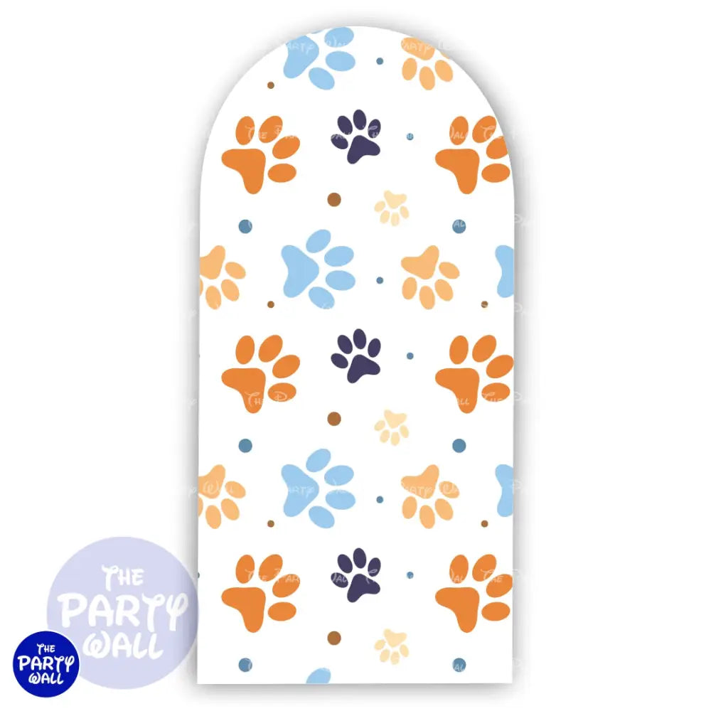 Bluey - Funda para mampara de punta redonda o rectangular Mampara de punta redonda