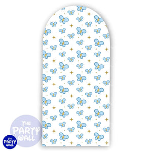 Bluey - Funda para mampara de punta redonda o rectangular Mampara de punta redonda