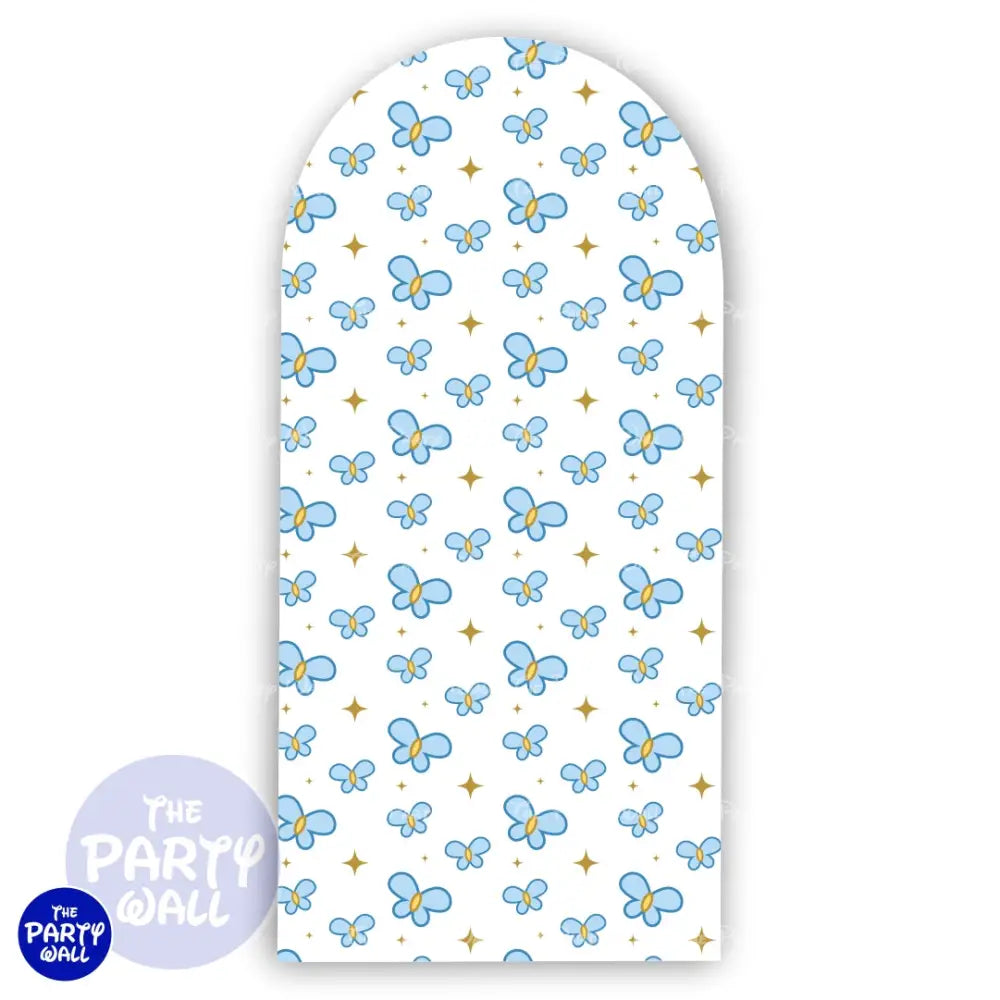 Bluey - Funda para mampara de punta redonda o rectangular Mampara de punta redonda