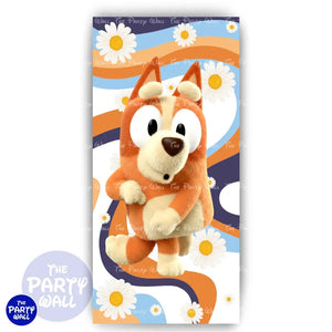 Bluey - Funda para mampara de punta redonda o rectangular Mampara de punta redonda