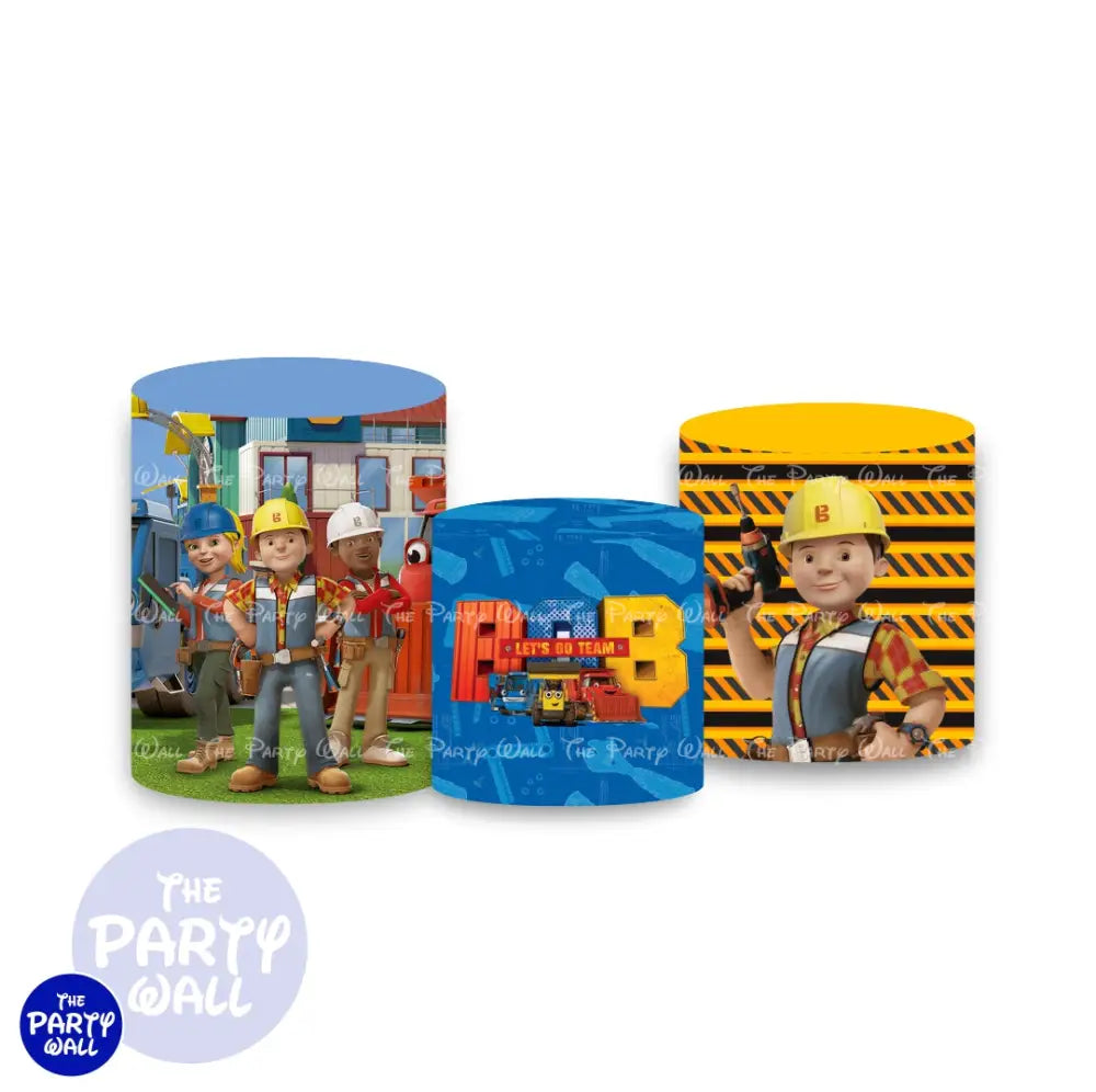 Bob el Constructor - Fundas para cilindros Cilindros
