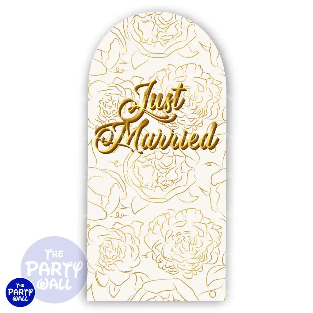 Boda - Funda para mampara de punta redonda o rectangular Mampara de punta redonda