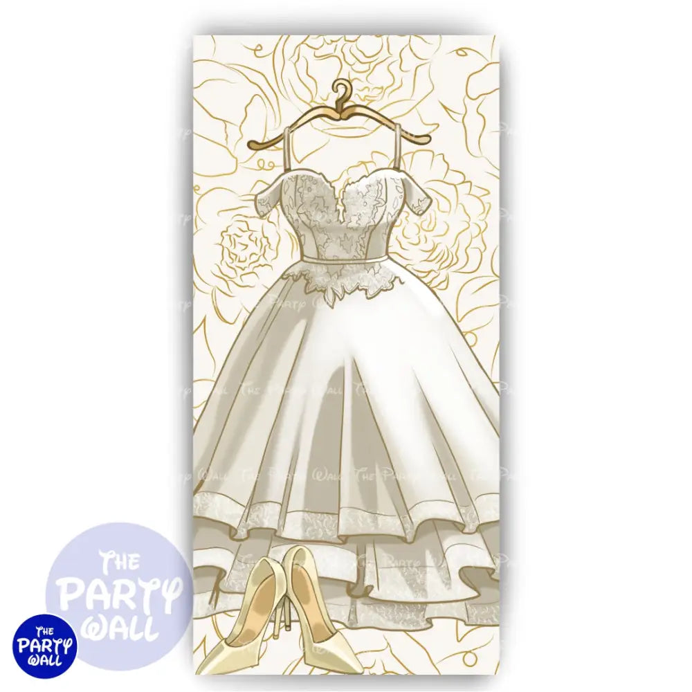 Boda - Funda para mampara de punta redonda o rectangular Mampara de punta redonda