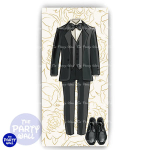 Boda - Funda para mampara de punta redonda o rectangular Mampara de punta redonda