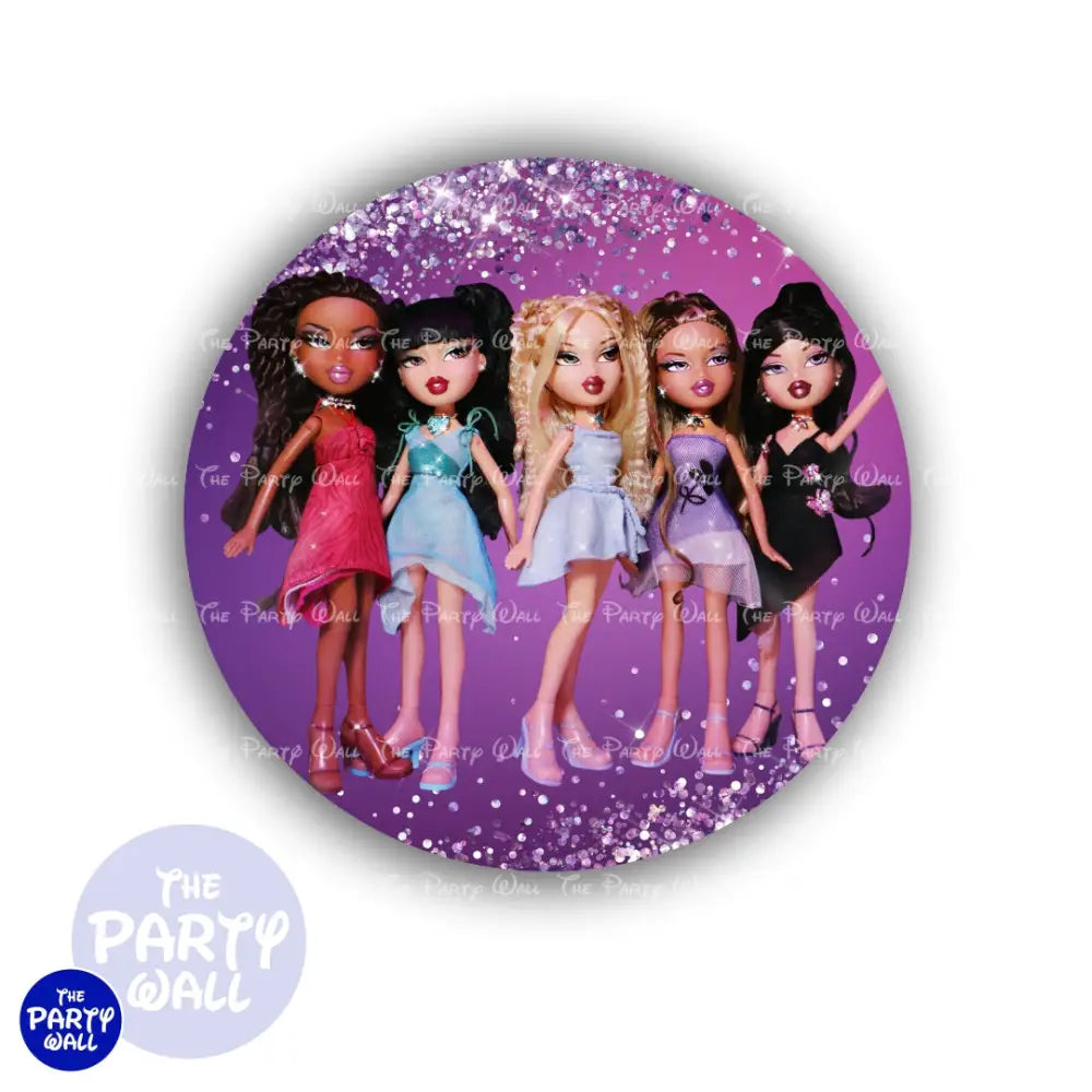Bratz - Funda para mampara circular Circular