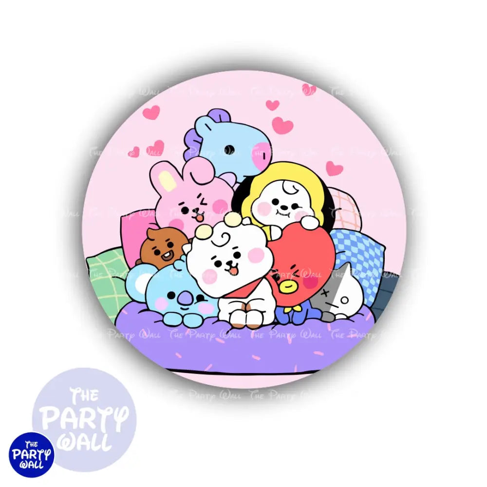 BTS - Funda para mampara circular Circular