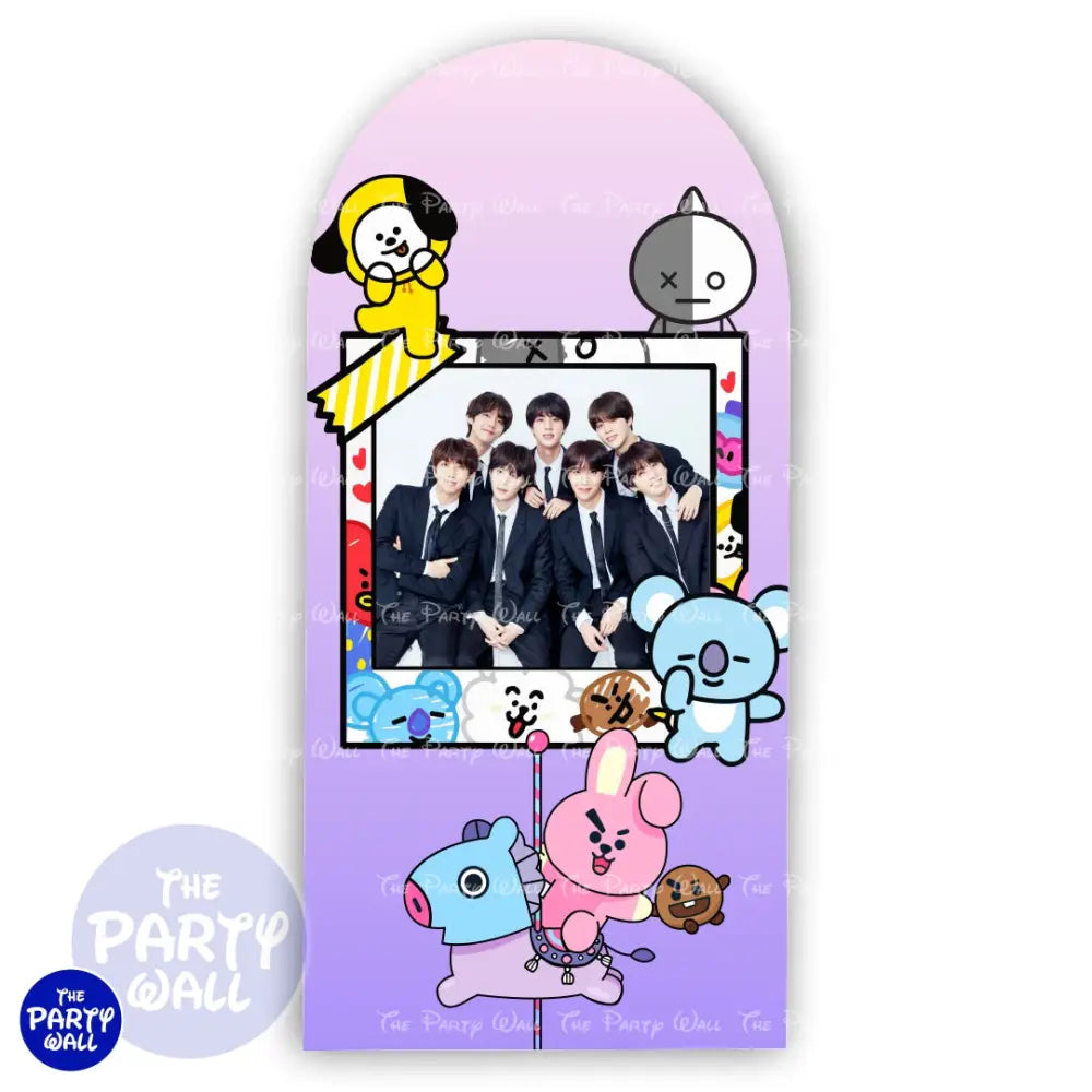 BTS - Funda para mampara de punta redonda o rectangular Mampara de punta redonda