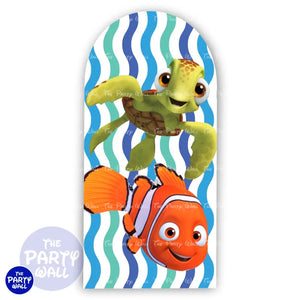 Buscando a Nemo - Funda para mampara de punta redonda o rectangular Mampara de punta redonda