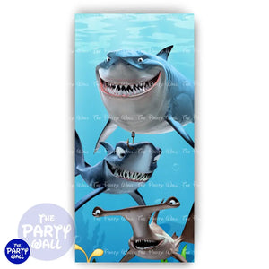 Buscando a Nemo - Funda para mampara de punta redonda o rectangular Mampara de punta redonda