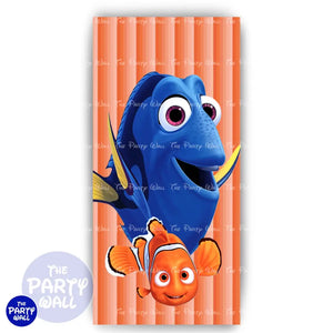 Buscando a Nemo - Funda para mampara de punta redonda o rectangular Mampara de punta redonda