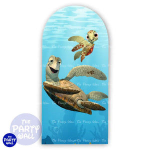 Buscando a Nemo - Funda para mampara de punta redonda o rectangular Mampara de punta redonda