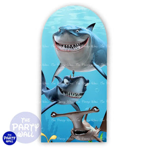 Buscando a Nemo - Funda para mampara de punta redonda o rectangular Mampara de punta redonda