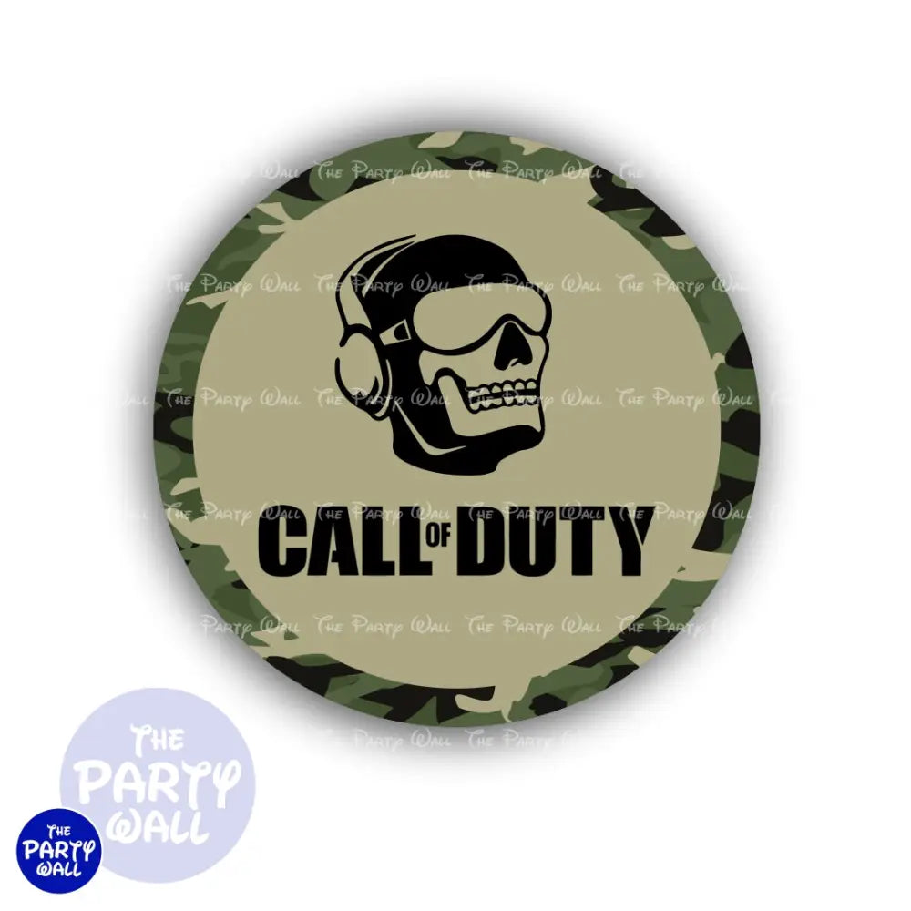 Call of Duty - Funda para mampara circular Circular