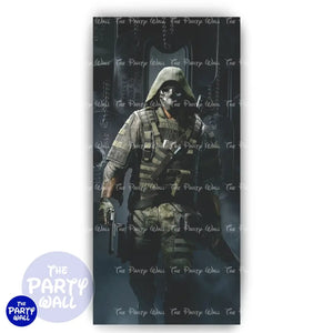 Call of Duty - Funda para mampara de punta redonda o rectangular Mampara de punta redonda