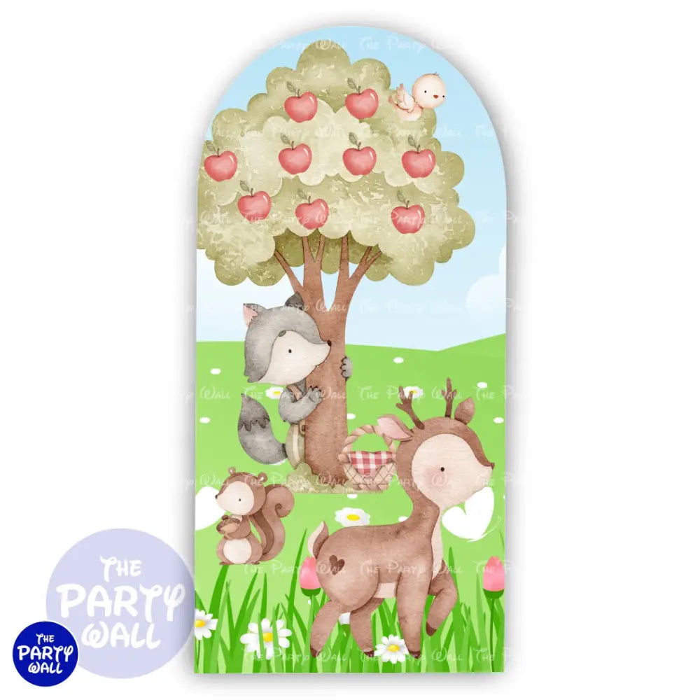 Caperucita Roja - Funda para mampara de punta redonda o rectangular Mampara de punta redonda