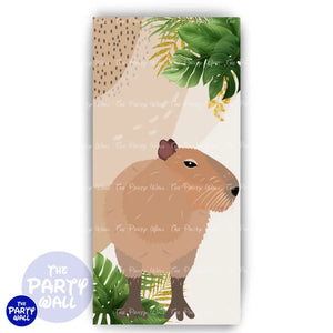 Capibara - Funda para mampara de punta redonda o rectangular Mampara de punta redonda