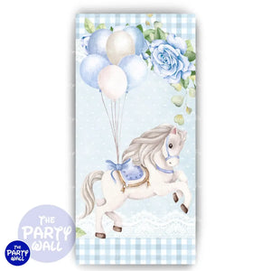 Carrusel Cute - Funda para mampara de punta redonda o rectangular Mampara de punta redonda