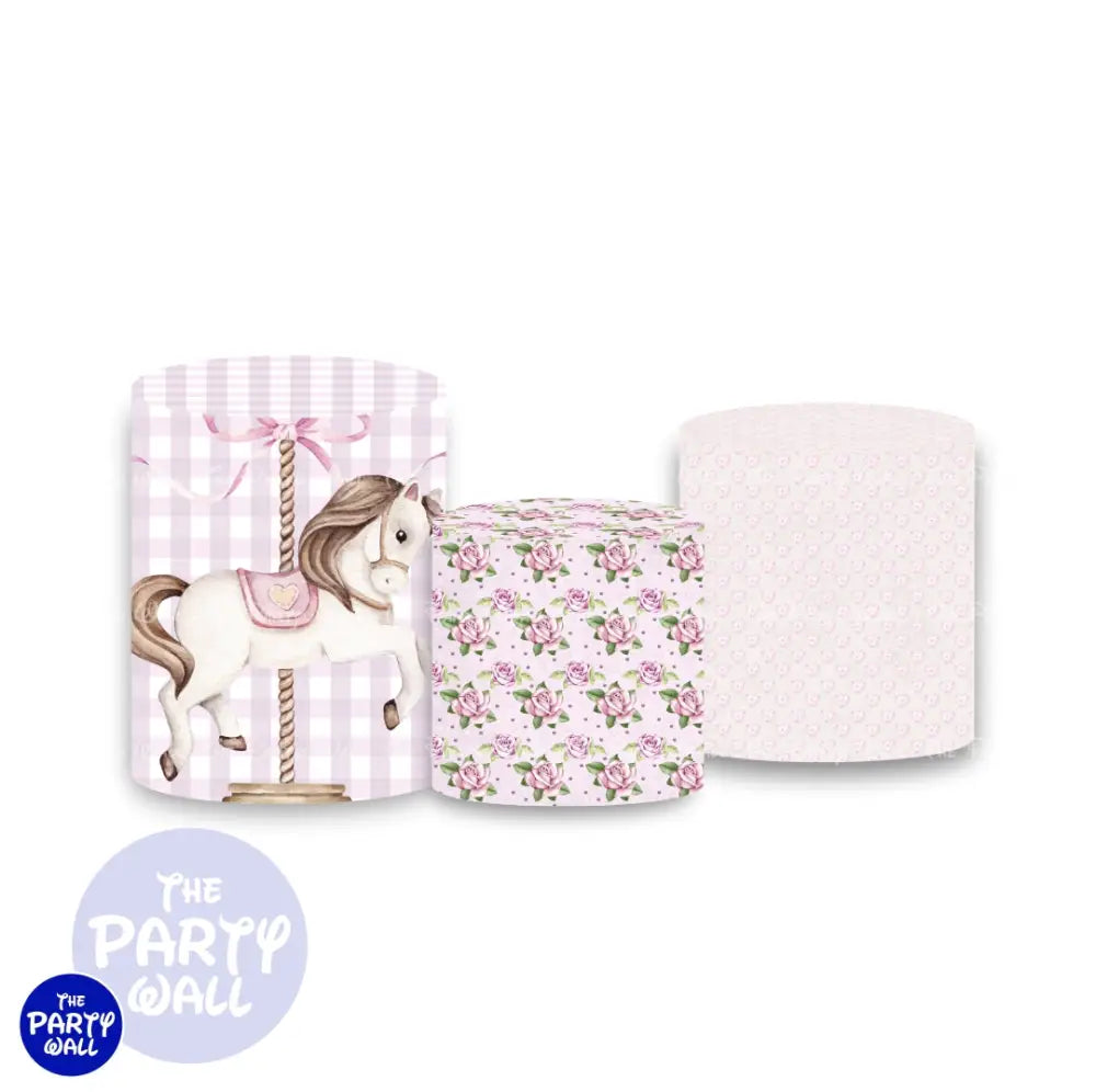Carrusel Cute - Fundas para cilindros Cilindros