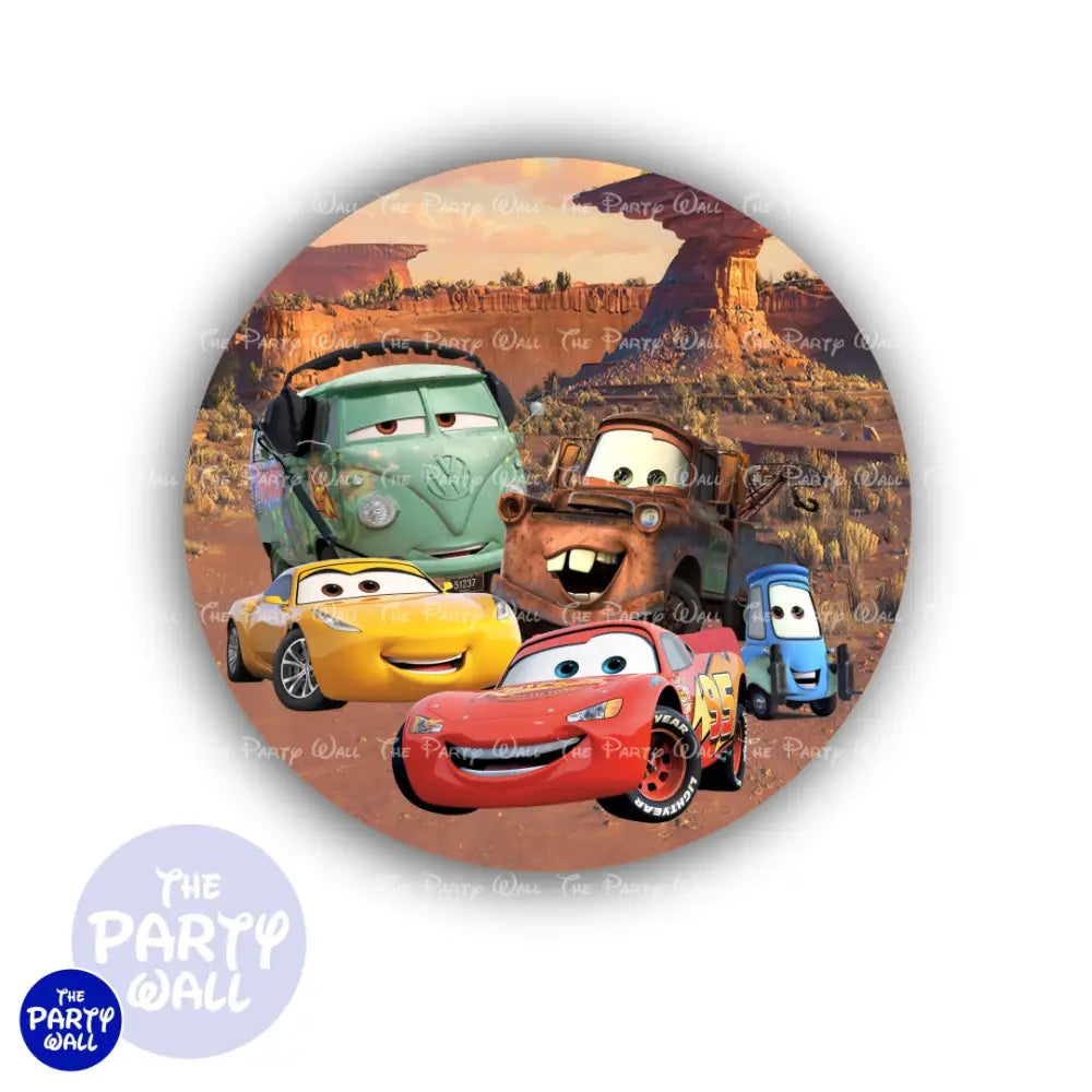 Cars - Funda para mampara circular Circular