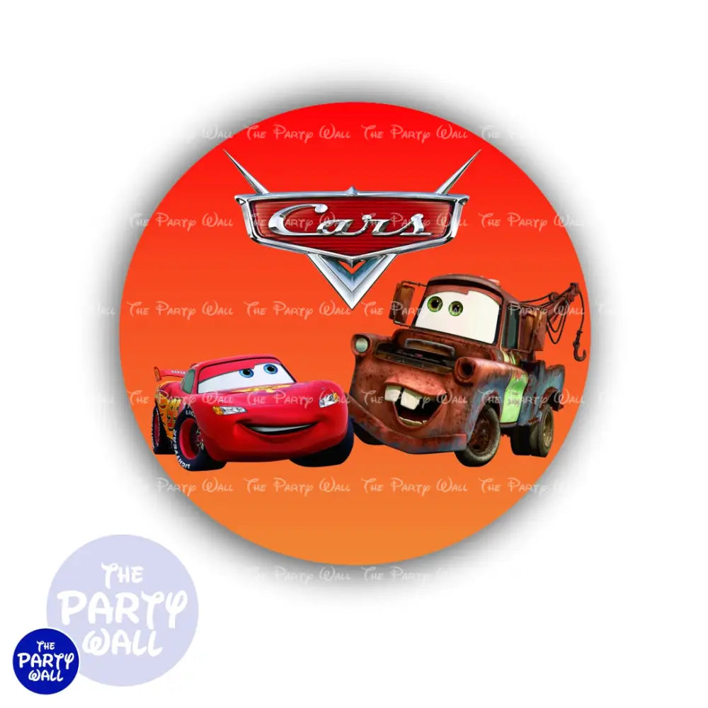 Cars - Funda para mampara circular Circular