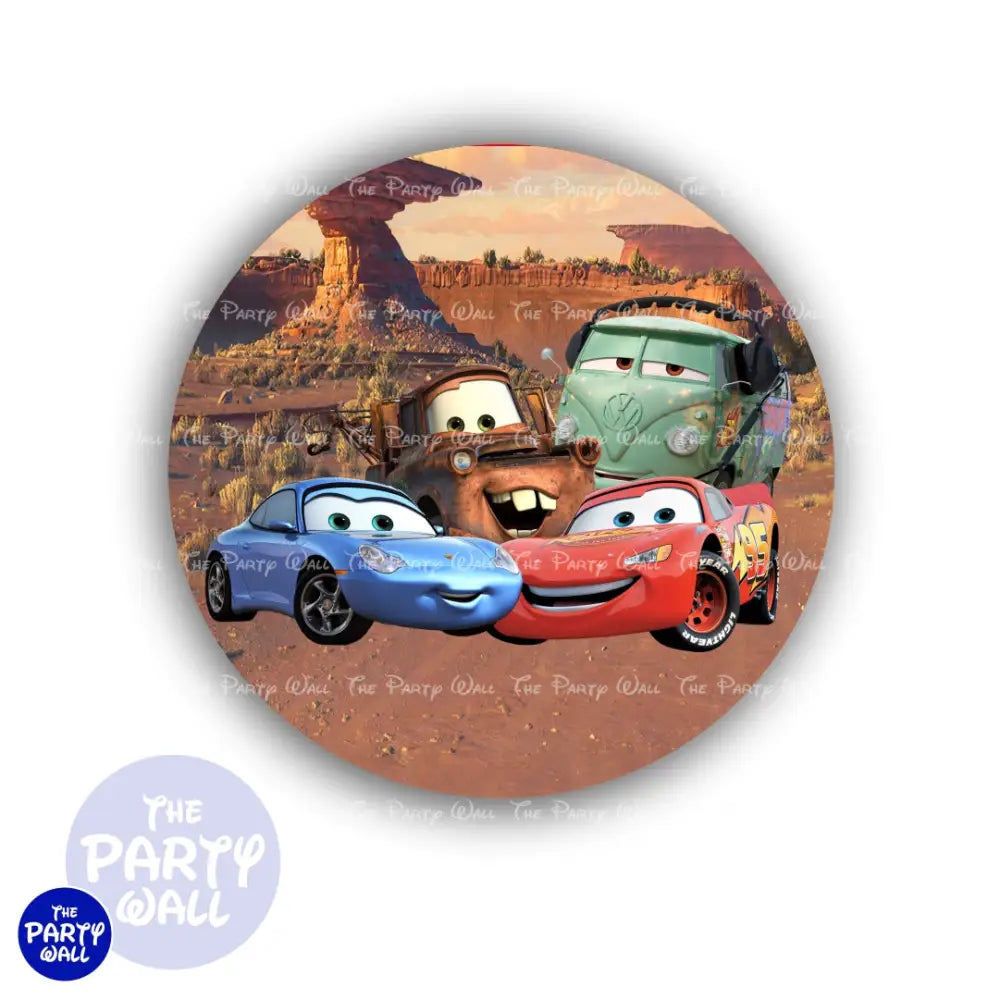 Cars - Funda para mampara circular Circular