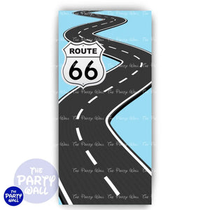 Cars - Funda para mampara de punta redonda o rectangular Mampara de punta redonda