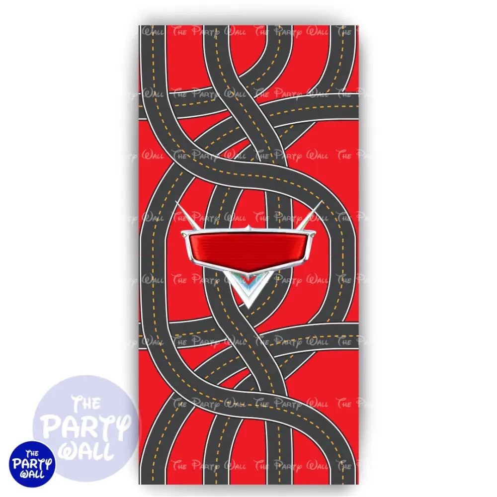 Cars Funda para mampara de punta redonda o rectangular Mampara de punta redonda