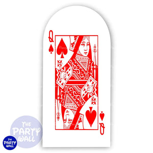 Casino - Funda para mampara de punta redonda o rectangular Mampara de punta redonda