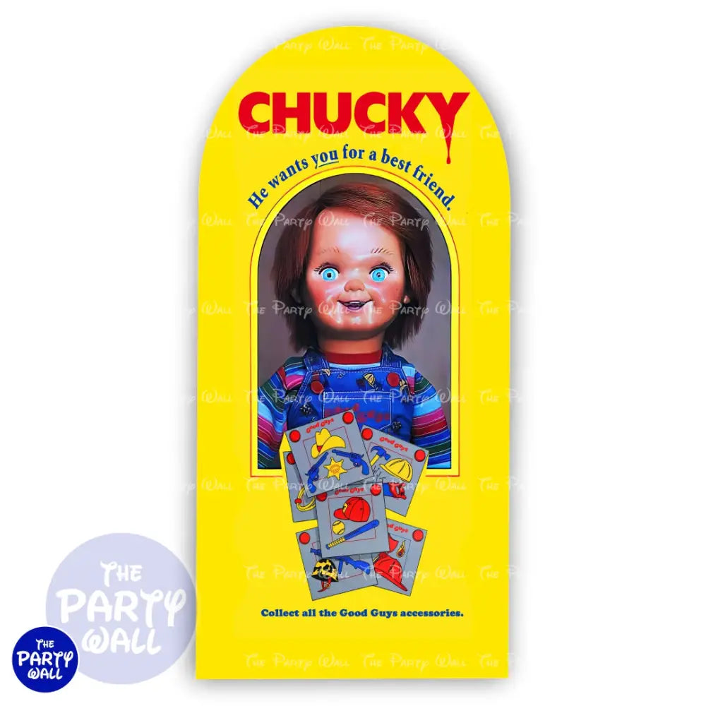 Chucky - Funda para mampara de punta redonda o rectangular Mampara de punta redonda