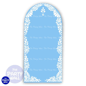 Cielito Lindo - Funda para mampara de punta redonda o rectangular Mampara de punta redonda