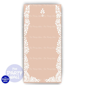 Cielito Lindo - Funda para mampara de punta redonda o rectangular Mampara de punta redonda