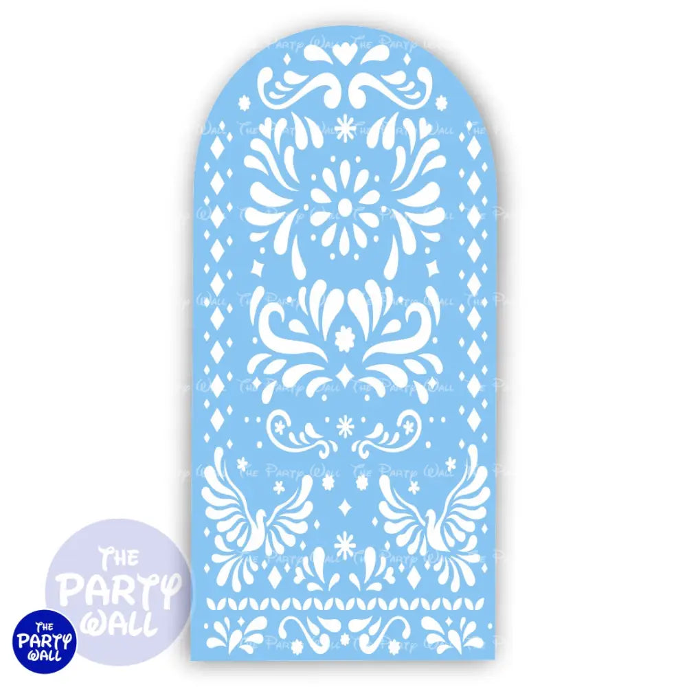 Cielito Lindo - Funda para mampara de punta redonda o rectangular Mampara de punta redonda