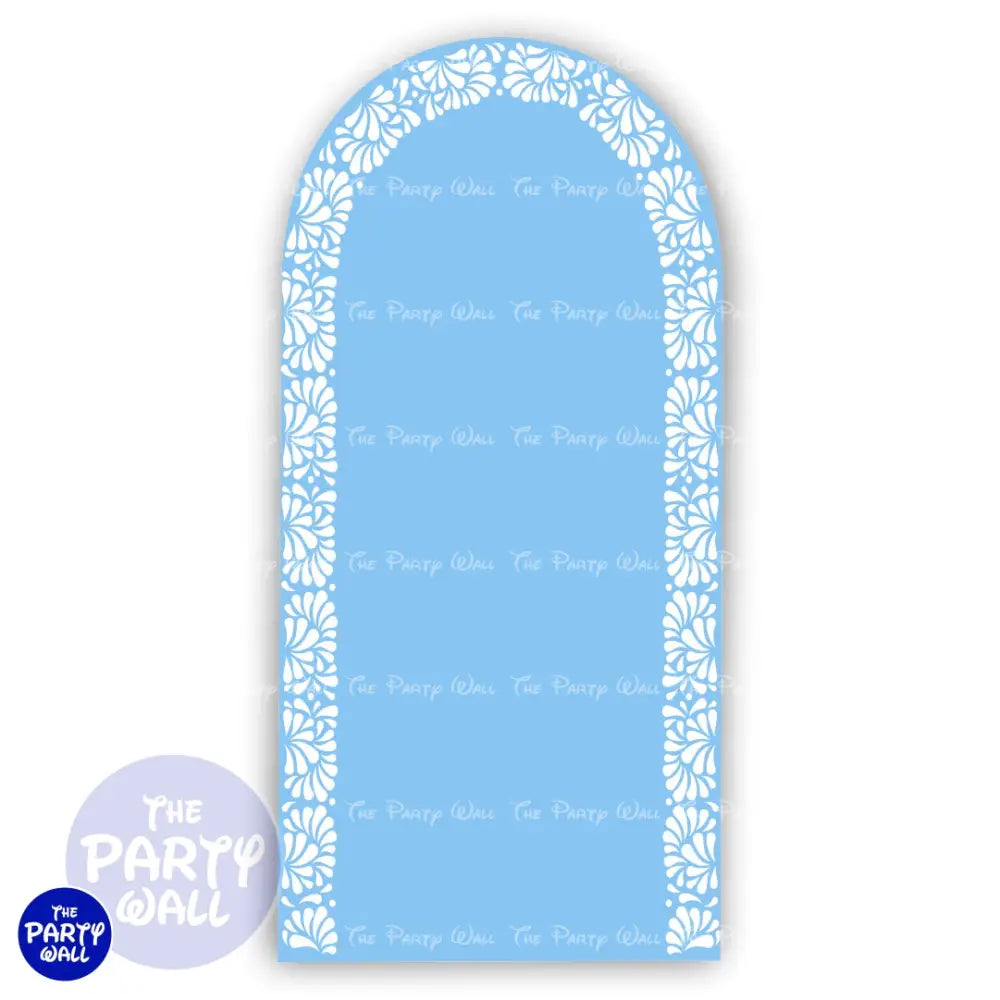 Cielito Lindo - Funda para mampara de punta redonda o rectangular Mampara de punta redonda