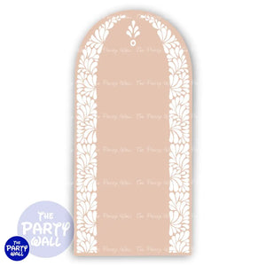 Cielito Lindo - Funda para mampara de punta redonda o rectangular Mampara de punta redonda