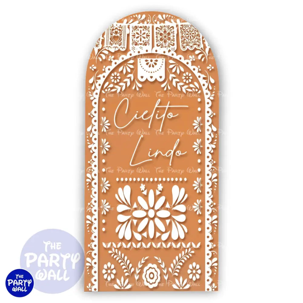 Cielito Lindo - Funda para mampara de punta redonda o rectangular Mampara de punta redonda