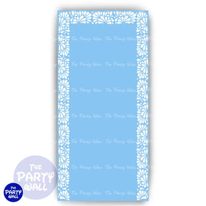 Cielito Lindo - Funda para mampara de punta redonda o rectangular Mampara de punta redonda