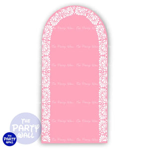 Cielito Lindo - Funda para mampara de punta redonda o rectangular Mampara de punta redonda