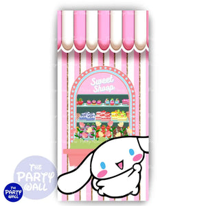 Cinnamoroll - Funda para mampara de punta redonda o rectangular Mampara de punta redonda